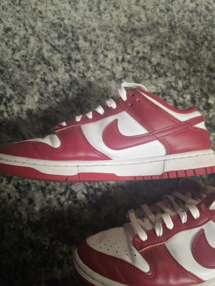 Nike Dunk Low Hombre Rojo Talla 9 Foto 3 de 4
