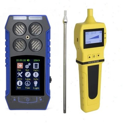4 Gas Detector for H2S CO O2 Ex with External Pump