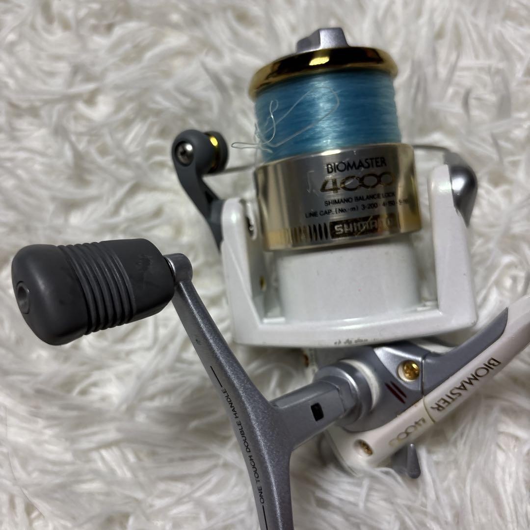 希少 SHIMANO シマノ バイオマスター4000 ダブルハンドル Rare Shimano Biomaster 4000 Double Handle | eBay