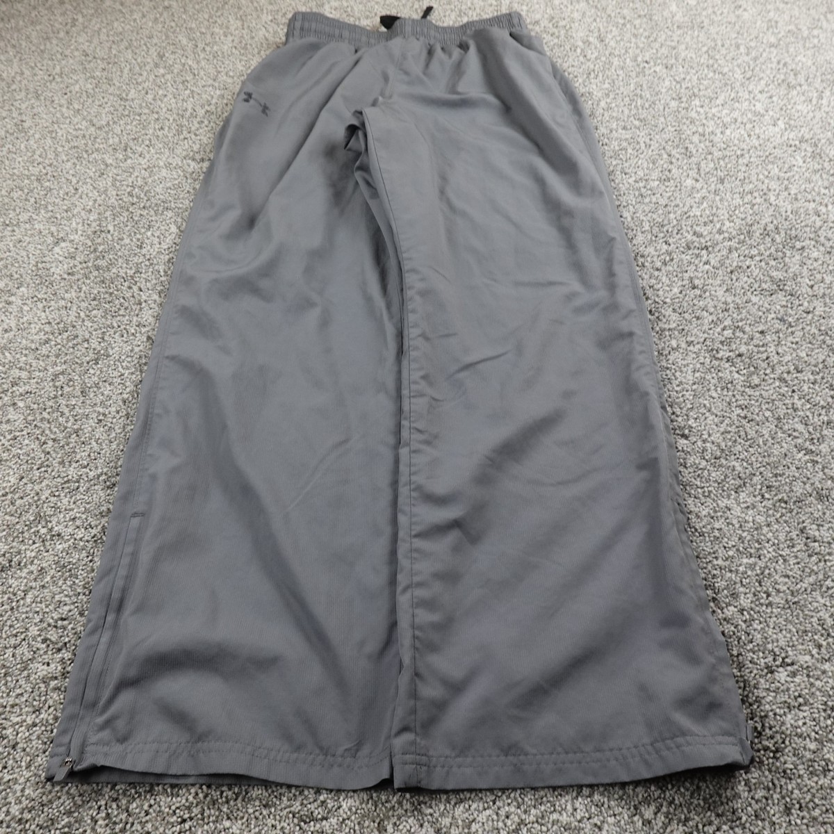 Under Armour Pants Mens L Gray UA Loose Baggy Windbreaker