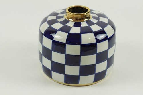 Harlekin Vase Dekor Elegant Käse Paar Porzellan 16 & 25 cm - Bild 9 von 11