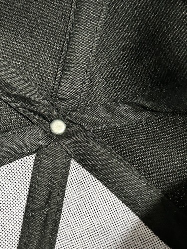 Cappello da baseball PROTETTO DAL 2° EMENDAMENTO ricamato 1911 semiautomatico nero - Foto 10 di 11