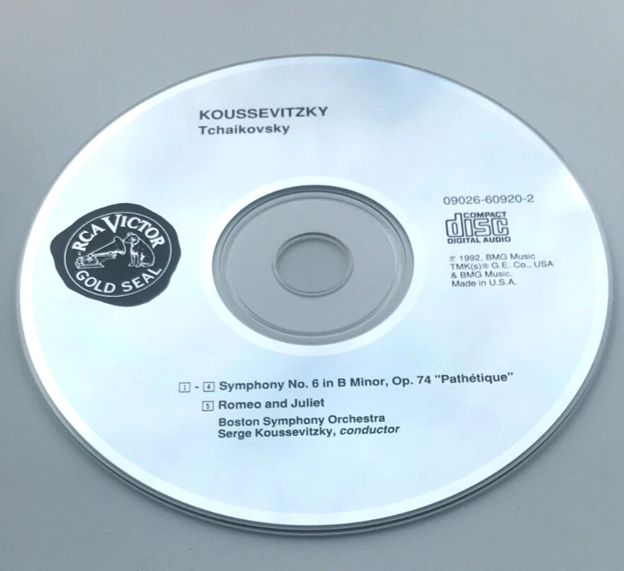 Tchaikovsky SYMPHONY NO. 6/ROMEO AND JULIET BSO Koussevitzky | exzellent (C6027) - Bild 3 von 3