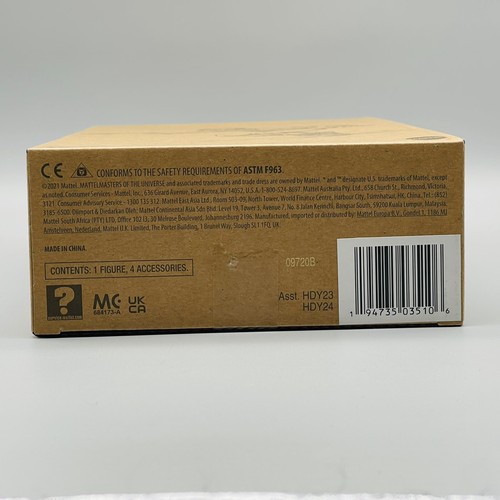 Masters of the Universe Mattel Creations Wun-dar Exclusive Action Figure Sealed - Picture 6 of 6
