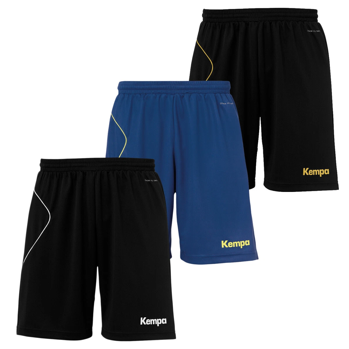 Kempa Kinder Handball Shorts Classic - Sportshorts Mit Innenslip & Verstellbarem Bund