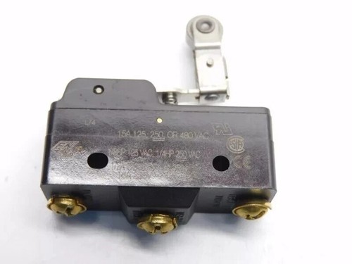 HONEYWELL BZ-2RW826-A2 Basic Switch, Large Premium, Roller Lever, SPDT 15A, BZ