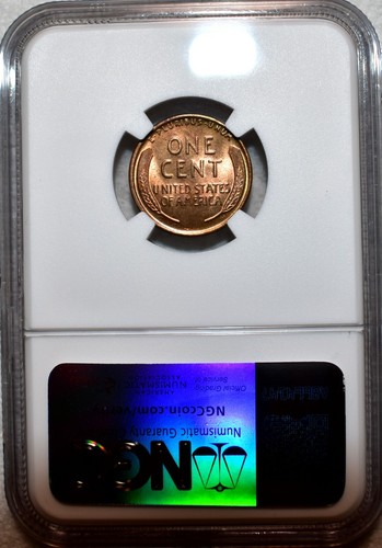 NGC MS-64 RD 1918-P Lincoln Cent, Cartwheeling, Full-Red specimen! - Picture 2 of 2