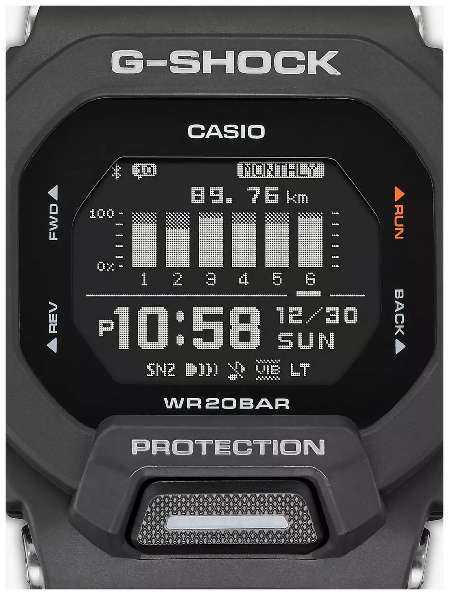 Casio G-Shock G-Squad Digital Black GBD-200-1ER Watch | eBay Casio G-Shock G-Squad Digital Black GBD-200-1ER Watch | eBay