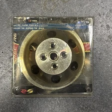 Spectre 4369 Chrome Water Pump Pulley - Single Groove 1955-1969 Chevy SBC V8