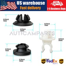 10pcs Car Hood Support Holder Clip Prop Rod For Honda Accord Odyssey Prelude