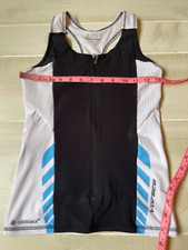 Louis Garneau triathlon Jersey women s elite laser trek top 2 size M