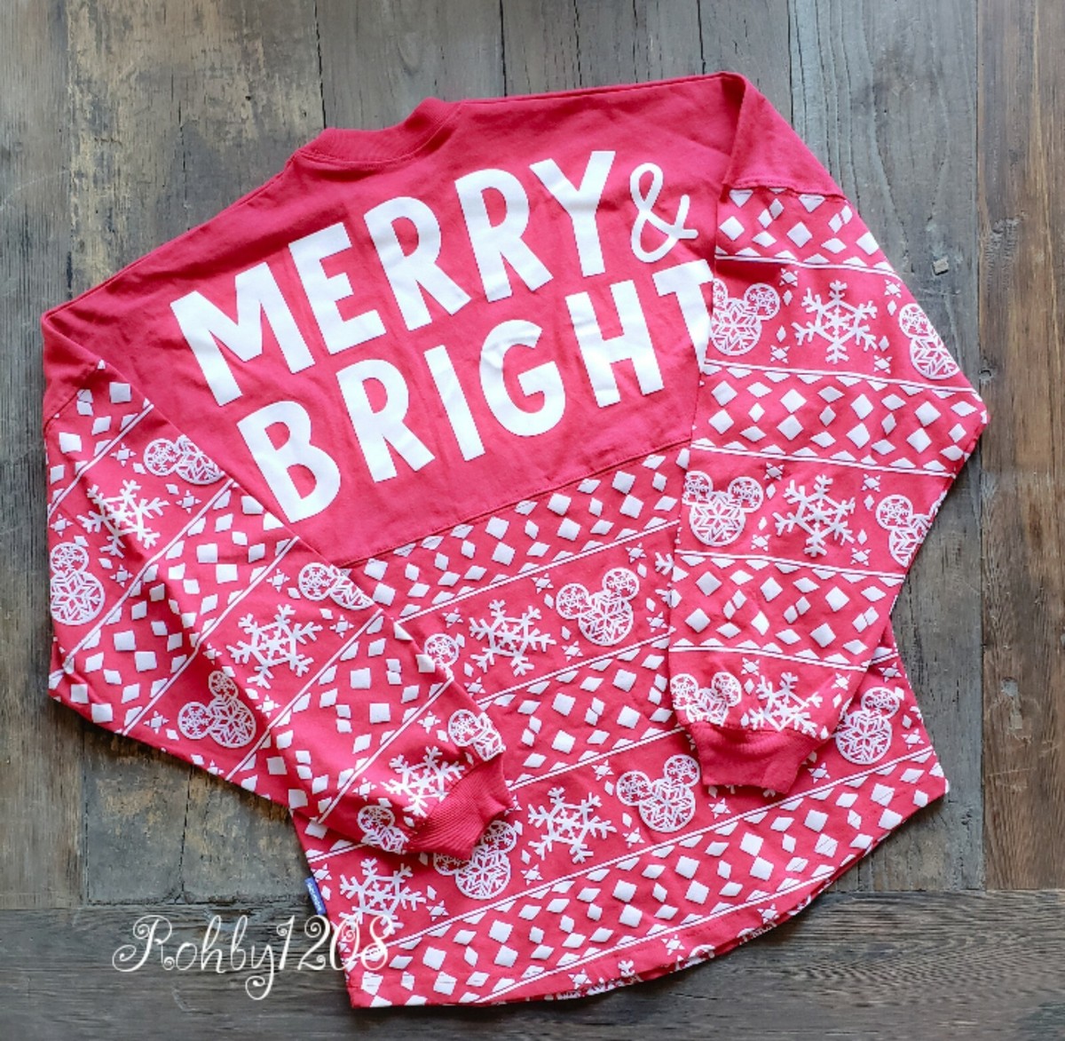 USディズニー　スピリットジャージ　SPIRIT JERSEY クリスマス ディズニー スピリットジャージー クリスマス 2024 US M JP XL