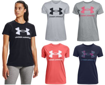 Under Armour 1356305 Women's UA Sportstyle Graphic Short Sleeve T-Shirt Tee 