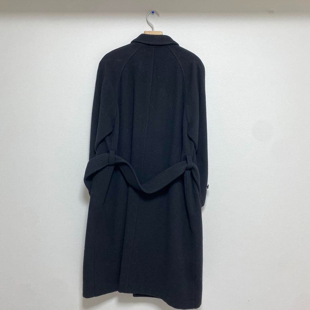 tricot COMME des GARCONS double-breasted wool long coat tricot COMME des GARCONS double-breasted wool long coat