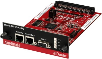 YAMAHA Audinate Dante-MY16-AUD 2 Mini-YGDAI Netzwerk Audio Interface Karte
