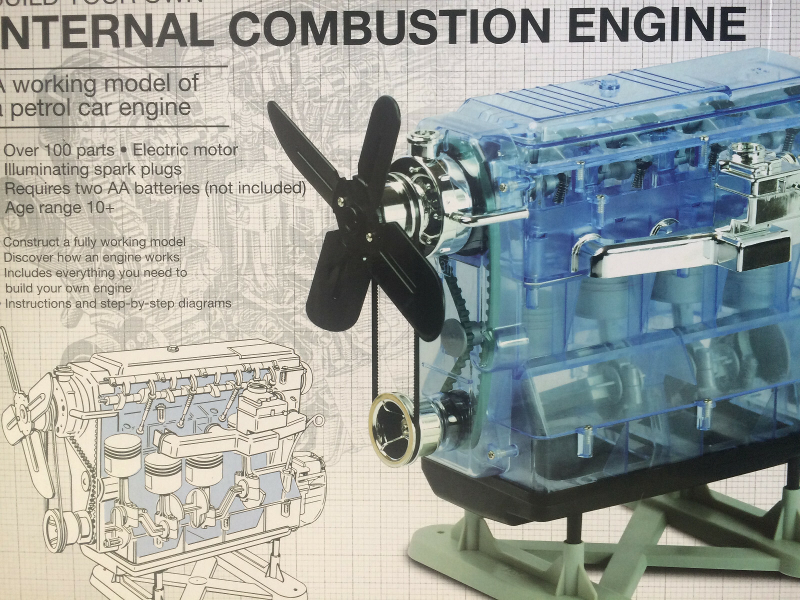 Build Your Own Internal Combustion Engine HAYNES working model petrol