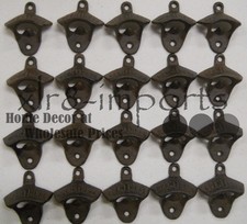50 Rustic Cast Iron OPEN HERE Wall Mounted Be...