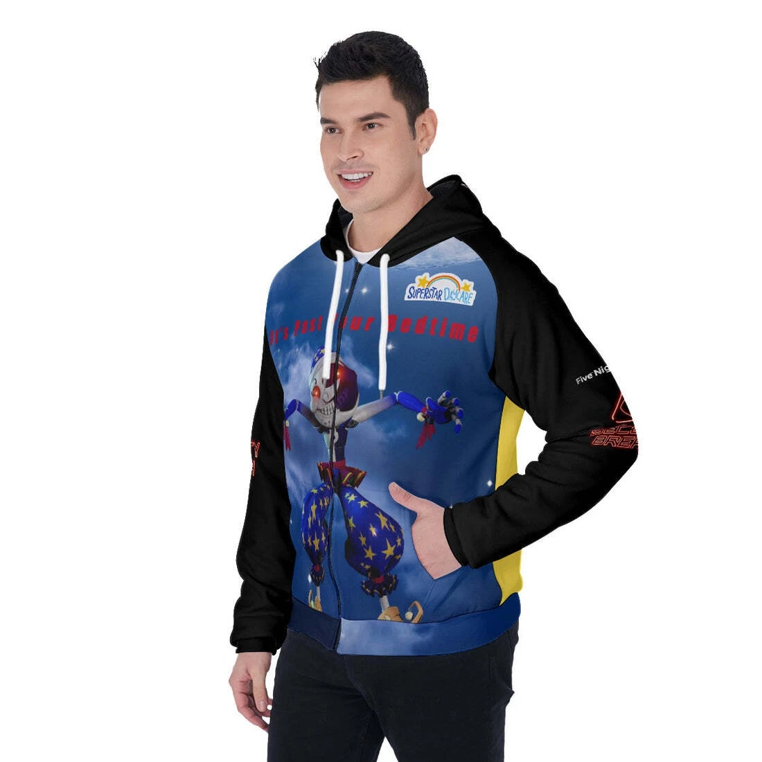 Five nights at shop freddy's zip up hoodie
