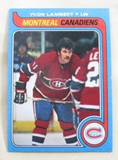 YVON LAMBERT Montreal CANADIENS 1979-80 TOPPS Hockey 🏒 Card #24