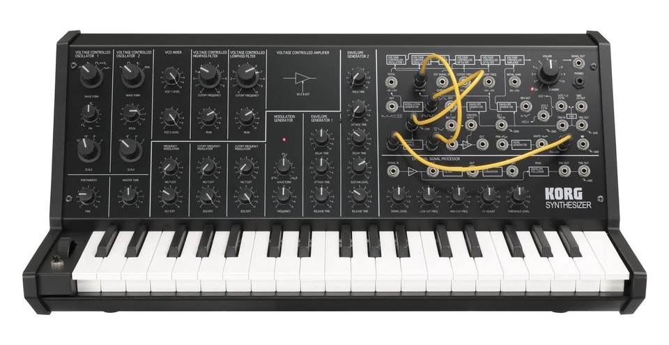 KORG Analog Monophonic Synthesizer MS-20 mini MIDI IN/USB Patch cable included - Image 2 of 4