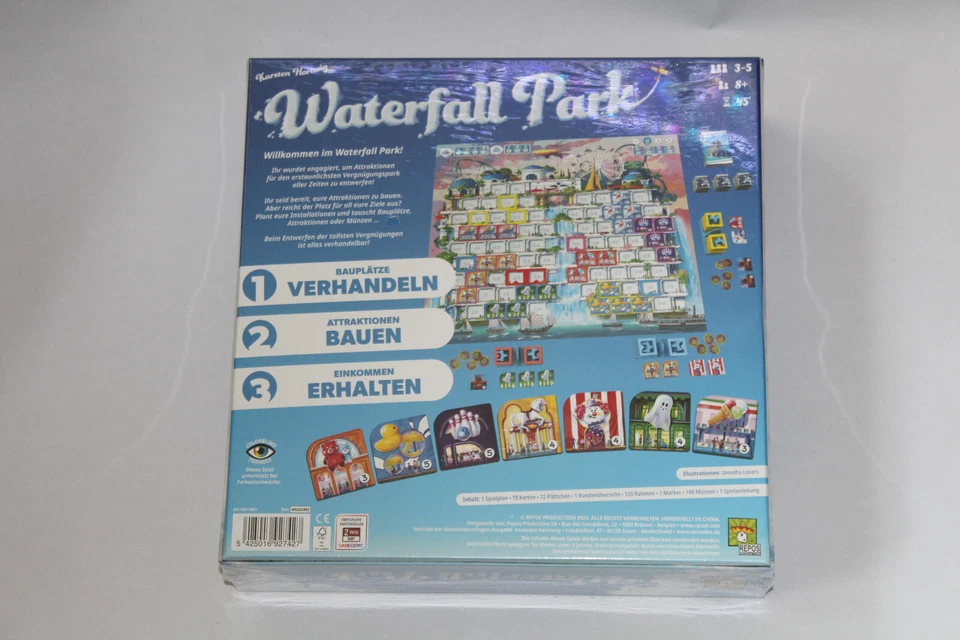 Waterfall Park Familienbrettspiel  NEU, OVP in Folie - Bild 2 von 2