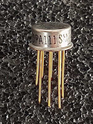 OPA 111SM, TO-99, Low Noise Precision Difet   OP-Amp, -55/+125°C, Burr Brown