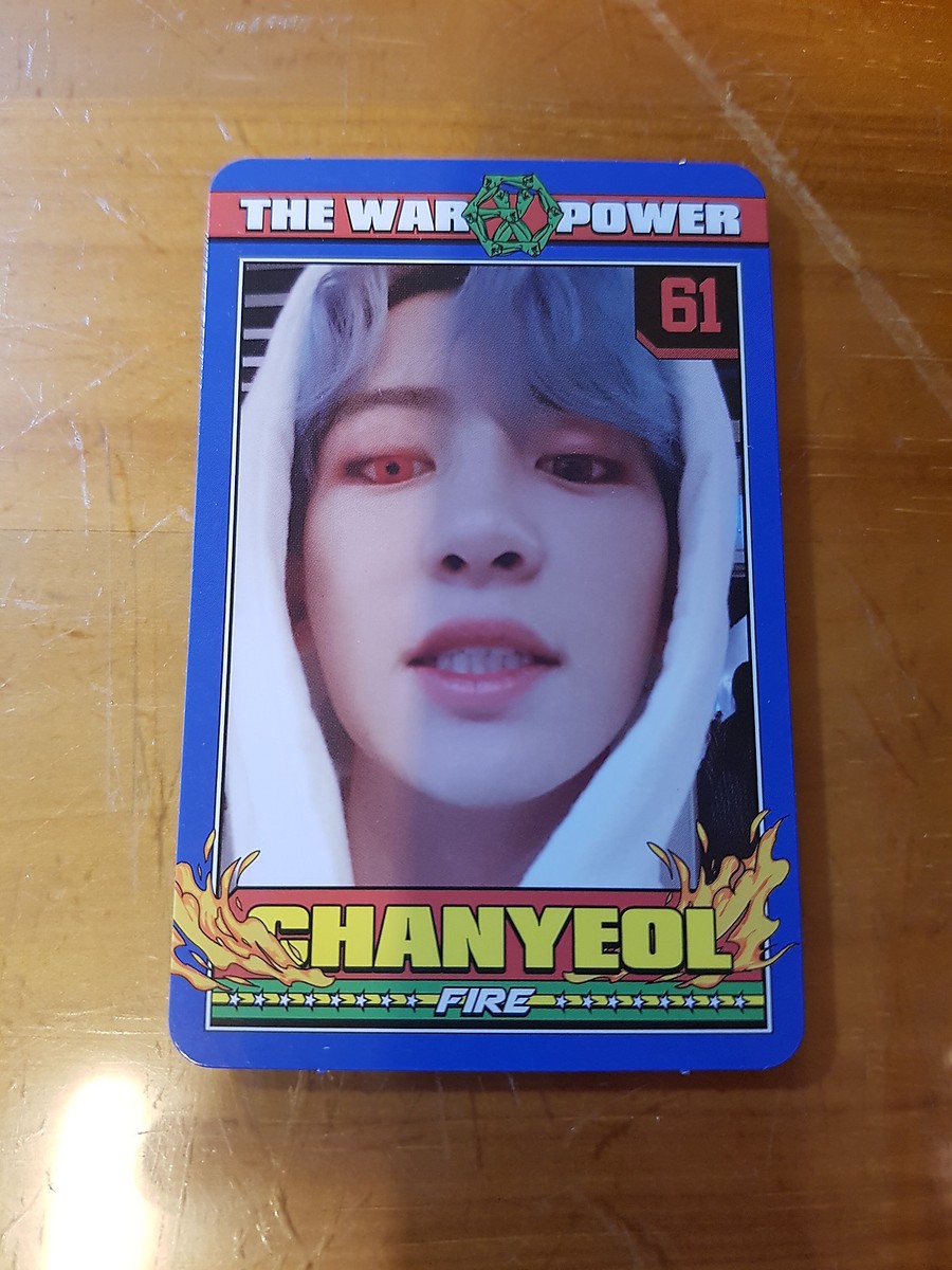 EXO 4th Album Repackage Power Chanyeol Type-B Photo Card Official