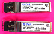  Lot of 2 Finisar 850nm SFP Optical Transceiver FTLX8571D3BCV