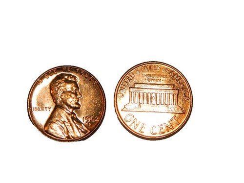 1963-D Lincoln Memorial Cent - RED GEM BU UNCIRCULATED - Free