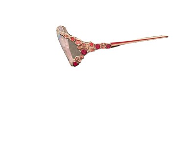 New Women's Fancy Edge Wear Swarovski Amber Crystal Readers Glass Eyeglasses