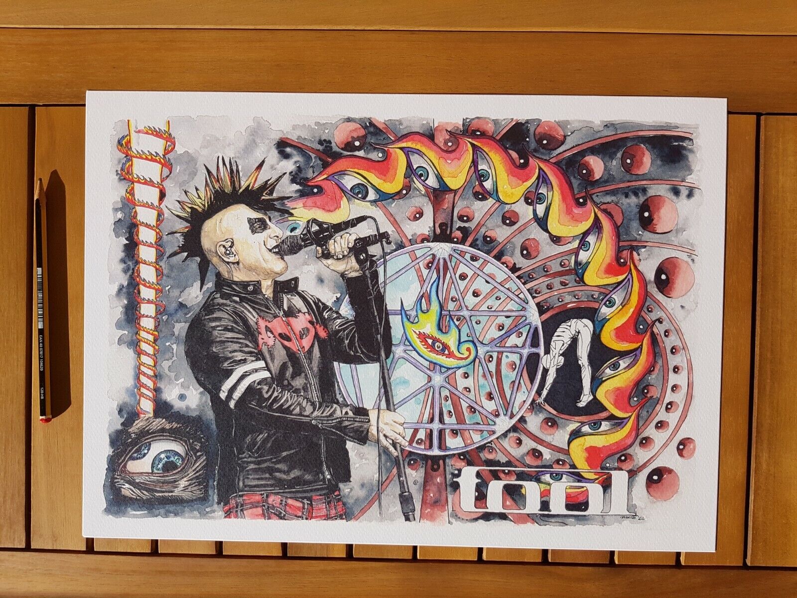 TOOL prints láminas posters MAYNARD PUSCIFER PERFECT CIRCLE METAL BAND walldeco