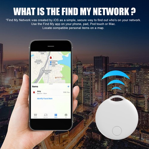 Smart Bluetooth GPS Tracker Work with Apple Find My APP Key Anti Lost Reminder - Picture 5 of 15