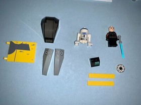 LEGO 7669 Star Wars: Anakin's Jedi Starfighter -Near complete w/Minifigs **READ*