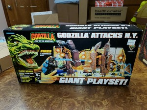 godzilla playset