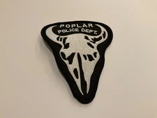 Poplar Police State Montana MT Neat