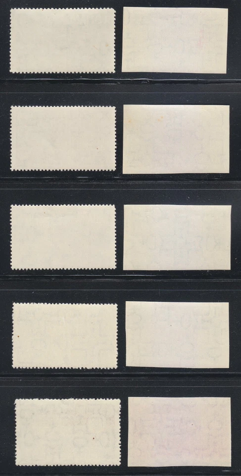 Rumania 1945 MNH Mi 903-912 Sc B304-B313 Asociación de Ingenieros Rumanos ** Foto 2 de 2