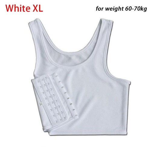 1Pcs Corset Chest Shaper Trans Lesbian Breast Binder Reinforced Tank Tops - Picture 20 of 22