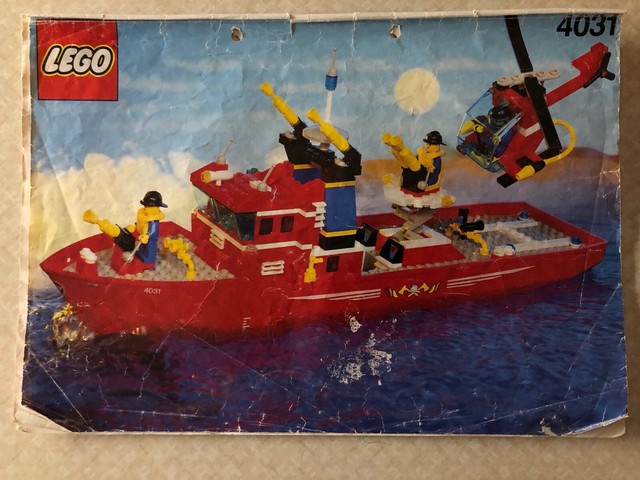 Lego 4031 Feuerlöschboot