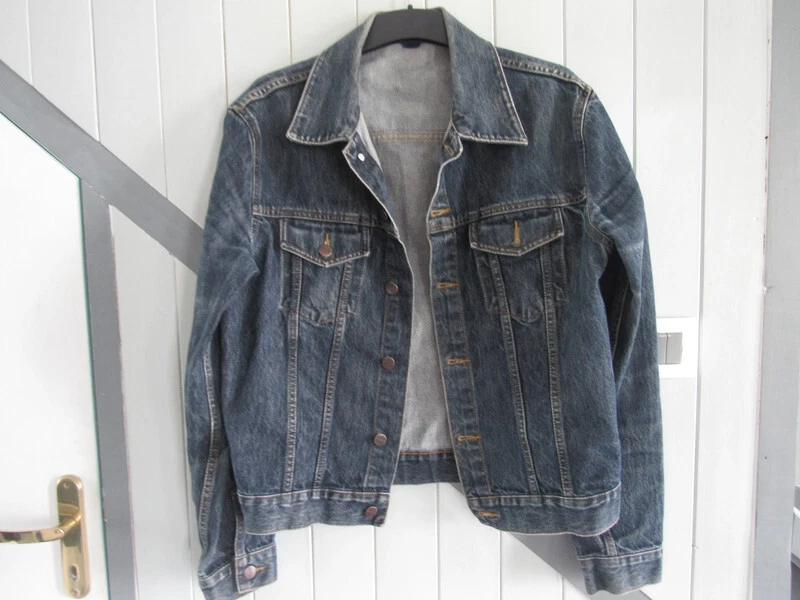 Veste Longue H&M Divided - Taille 34 Bleu - Occasion En Parfait état, Style Streetwear