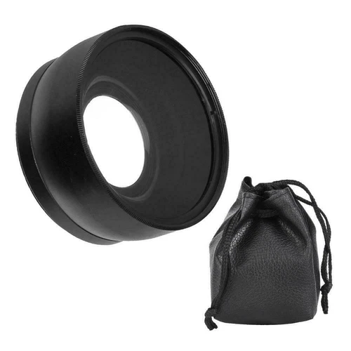 58mm 0.45X Wide Angle Macro Lens For Nikon D7500 D5200 D5300 D3100 D3300 D3400 - Picture 5 of 12