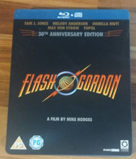 FLASH GORDON 30TH ANNIVERSARY STEEL BOOK Blu Ray