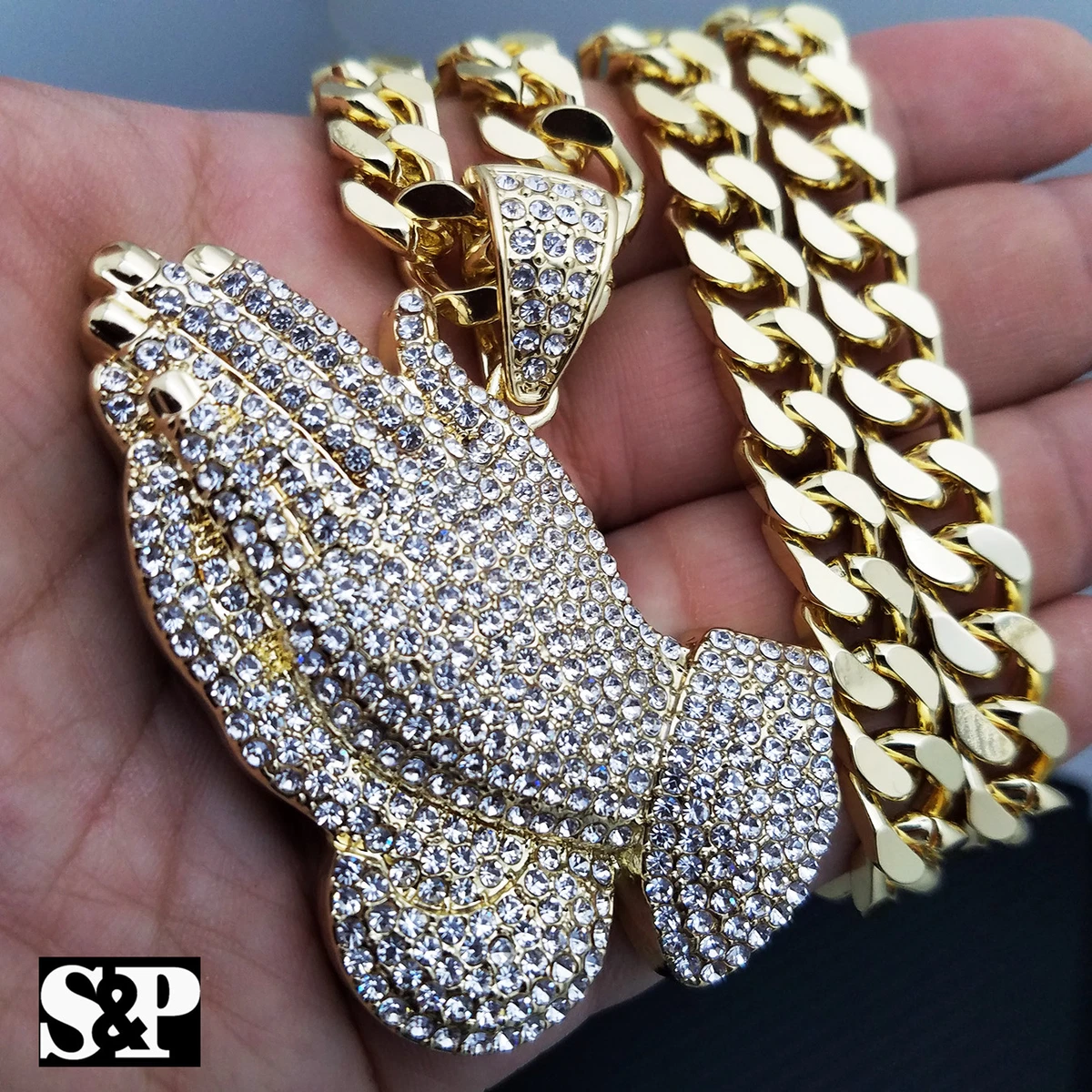 Big iced sale out cuban chain