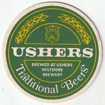 BIERMATTE - USHER BRAUEREI - TRADITIONELLES BIER - (Katnr 028) - (1980)