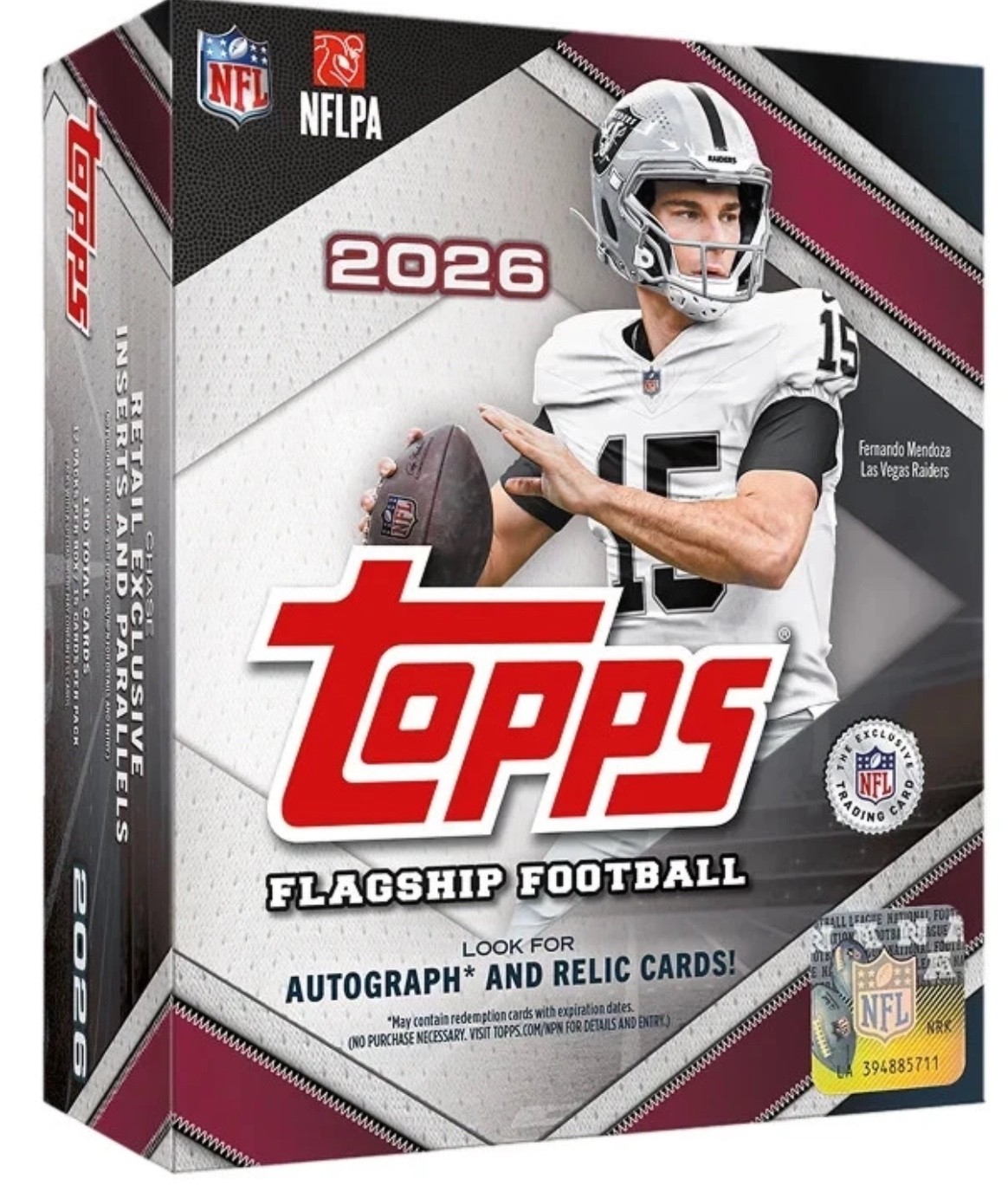 2026 TOPPS FOOTBALL 20 BOX MEGA BOX CASE BREAK (LAST 7 SPOTS REDUCED TO CLOSE)