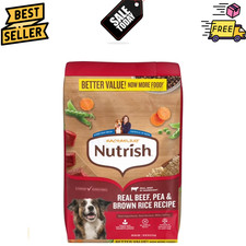 Rachael Ray Nutrish Adult Dry Dog Food Real Beef, Pea Brown Rice Recipe, 30lb.