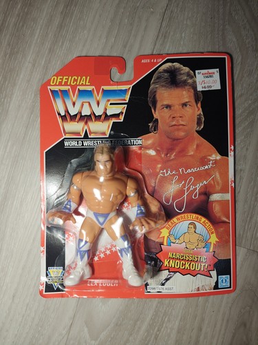 Vintage WWF Hasbro Series 8 1993 Red Card Lex Luge...