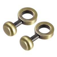 2Stk Riemenringe 20Mm D-Ring Metall Nieten Schnallen FüR Tasche Diy Bronze