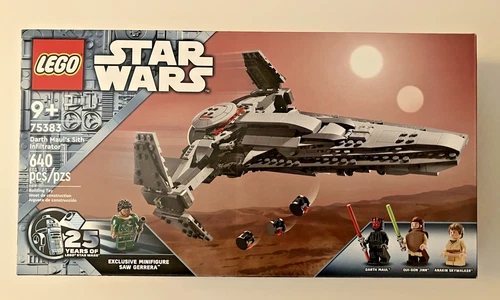 LEGO Star Wars: Darth Maul's Sith Infiltrator (75383) - Retired Set, NEW