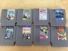 Nintendo NES Game Cartridge Lot 8 Tested Games Dragon Warrior, Battletoads …