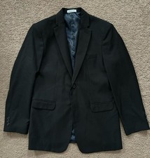IZOD Boys Black Blazer Size 18 REG